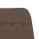 VidaXL vidaXL Schaukelstuhl Taupe Stoff 6