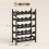 Homcom HOMCOM Wine Rack Freestanding 5-Tier 20-Bottle Capacity Black 9