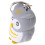 LED Cartoon Owl Keyring with Hooting Sound 8