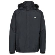 (L, Black) Trespass Mens Waterproof Jacket Nabro II