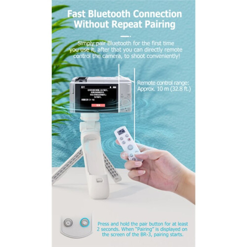 For  Camera Wireless Remote Control Rechargeable Shutter Release with OLED Screen for ZV-E10, A6700, A6400, A9III 1