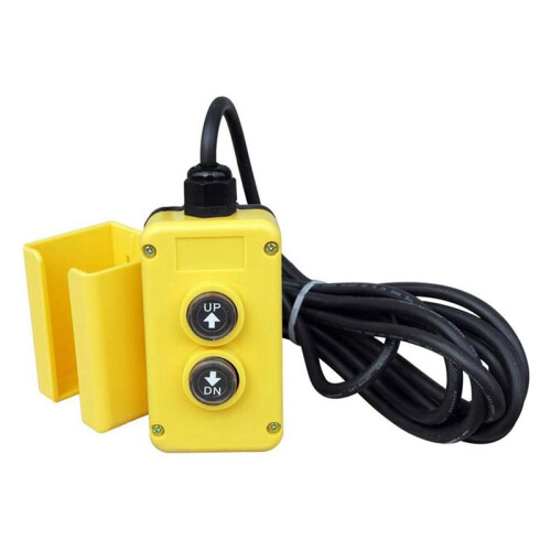 4 Wire Dump Trailer Remote Control  Controller 12 Volt 4 Wire  for Single Acting Hydraulic Power Pump Unit 1