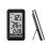 Digital Thermometer Meter with Clock Function Outdoor Indoor LCD Wireless Temperature Thermometers Weather Station 3
