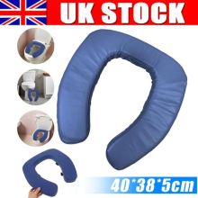 Padded Toilet Seat Riser for Seniors Fit - FIRM Raised Toilet Cushion Universal