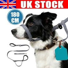 Flat Figure of 8 Dog Anti-Pull Lead Leash w/Collar Attachment- Standard & Swivel