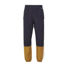 (XS, Navy/Brown) Lacoste Mens Colour Block Tracksuit Bottoms
