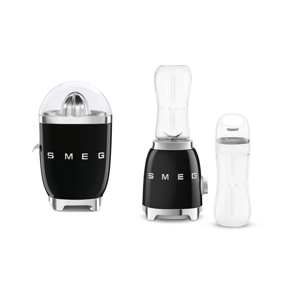 Smeg Unisex Black 50'S Style Citrus Juicer & Mini Blender In Size 2 - Image 6