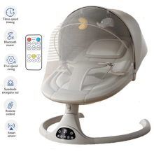 Bluetooth Electric Baby Swing Infant Cradle Bouncer Rocker Chair Music Remote UK