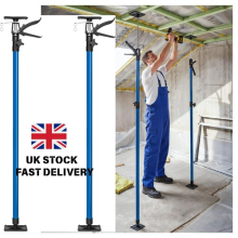 2X Builder Support Props 115-290cm, Adjustable Drywall Ceiling Support UK
