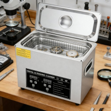 2L-3.2L Digital Ultrasonic Cleaner Ultra Sonic Bath Cleaning Tank Timer Heater