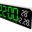Alarm Clock Led Display Digital Mirror Alarm Clock Battery/Plug-In Alarm Clock 1