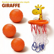 (Giraffe) Interactive Shooting Toy For Babies And Toddlers In The Bathroom, Featuring Three Animal Appearances: Dinosaur,