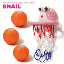 (Snail) Interactive Shooting Toy For Babies And Toddlers In The Bathroom, Featuring Three Animal Appearances: Dinosaur,