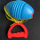 (Blue) [Interactive Pull Ball] 1 Piece Interactive Pull Ball Toy For Kids | Two-player Stretchy Game For Boys And Girls 1