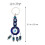 Evil Eye Key Chain Fashion Bag Pendant 2