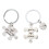 Valentine's Day Keychain Set for Couples 2 Pcs 4