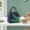 Insulated Lunch Bag Navy with Cute Animal Patterns 5