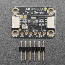 5027 MCP9808 I2C Temperature Sensor Module 0.25 0.0625 Resolution for DIY Project
