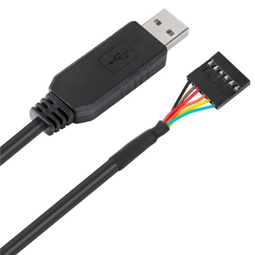 USB to TTL Serial 5V Adapter Cable TTL232 6 Pin Female Socket Header Download Debug Cable Adapter Module for  6ft 2