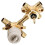 Mixer Shower Valve with Integrated Switching Function, Controls 2 or 3 Shower Units, CC/IPS Interface, with Stop Valve 1