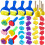 39pcs Paint Sponge Brushes Set, Bulk Assorted Shapes Foam Stampers and Rollers, Art  Tools for DIY, Classroom 1