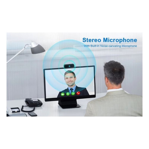 1080P HD Web Camera USB Web Camera with Microphone Autofocus Camera for PC Computer Laptop Video Calling