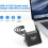 Card Reader with NFC,USB A/C IC Reader 2-in-1 Contact and Contactless for Windows 10/11, OS,Android and Linux 6