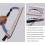 1 Pcs 70X400 mm Adjustable Longboard Hand Sanding File Block Kit for Polishing Tool 6