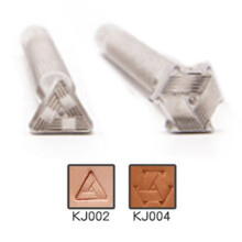 Leather Stamps,2 Pcs Stamping Tools for Working KJ002 KJ004 Two Different Stamp Set Designs for Working