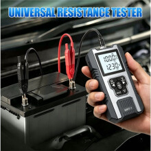 Tester di Resistenza Interna per Batterie al Litio, Misuratore di Tensione e Resistenza per Test di Resistenza Interna di Batterie 18650
