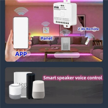 Controller LED Tutto In SP530E A 5 Canali PWM SPI per Strisce LED RGBW Sk6812, Telecomando RB3, Wi-Fi 2.4G/