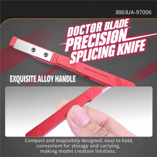 UA97006 Adjustable Step Scraper 0.2-1.5mm Chisel for Model Building Seam  Removal Hobby Tool 2