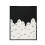 Hand-Painted  Wall Art, Unframed Halloween Canvas Decor for Mantel Shelf or Tabletop Display 1