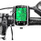 Wired Bike Computer LED Digital Bicycle Speedometer Odometer Touchscreen Cycling Computer Waterproof with Backlight 3