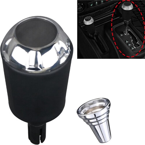 Automatic Transmission Shifter Knob for   2011-2018 68069866AA Gear Shift Handle Knob Accessories Silver 1