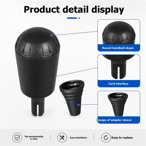 Automatic Transmission Shifter Knob for   2011-2018 68069866AA Gear Shift Handle Knob Accessories Black 1