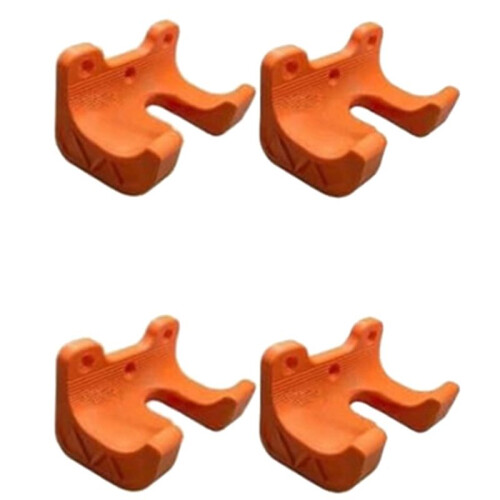 8 Pack Garden Tool Holder Wall Mount, Heavy Duty Tool Hangers with Screws, Wall Mounted Tool Storage Hooks 2