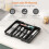 2pcs Silverware Organizer - Expandable Kitchen Drawer Organizer for Utensils, Cutlery, and More 3