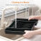 2pcs Silverware Organizer - Expandable Kitchen Drawer Organizer for Utensils, Cutlery, and More 4