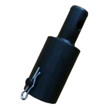Adaptador Universal para Barrena de Tierra de 3/4″ Hembra A 7/8″ Macho para Broca de Taladro de Motor de 2 Tiempos con Pasador Guía