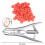Goat Tail Docking/Castration  Kit - Includes Applicator Pliers and 100 Rings, Suitable for Farm Use 2
