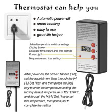 2000W Dompelwaterverwarmer Constant Temperatuur Model Elektrische Dompelwaterverwarmer RVS Beschermkap EU