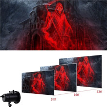Halloween Projector Lights Outdoor Halloween Projector Light Halloween Projection Lamp for Yard Garden US PLUG