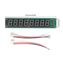 PLJ-8LED-H 0,1 Till 60MHz 20MHz Till 2400MHZ 2,4GHz RF-Signal Frekvensräknare Cymometer Mätare Tester för Radio