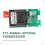 100KM TTL Optical Transceiver Module FC Interface Fiber Transceiver Optical Terminal Equipment AV/VCC/GND RX 5