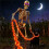 Halloween Solar LED Chain Lights Halloween Plastic Chain Lights Props Chains with 8 Lighting Modes String Lights B 5