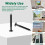Pacote com 50 Fixadores de 7,6 cm (3 Polegadas) para Persianas de Vinil, Pinos Pretos para Persianas Externas de Madeira, Alumínio e Vinil 4