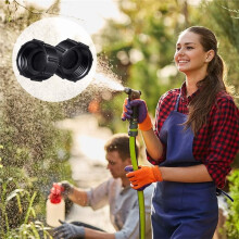 16 Pcs Garden Hose Caps, 3/4 Inch GHT Sprinkler Cap, with 16 Gaskets, Female Thread Fittings for Yard Hose Spigot