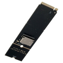 Carte Adaptateur M.2 NVME M-Key Vers OCulink, Convertisseur M.2 PCIe X4 Vers SFF-8612 Femelle, Prise en Charge PCIe 3.0/4.0 pour SSD U.2