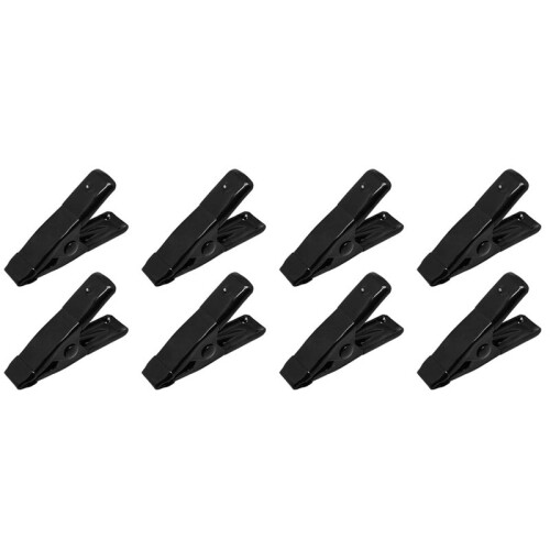 20 Clipe Metálico Pequeno/Clipes de Molas para um Arco de Balão de Fundo Preto de 2 Polegadas. 1